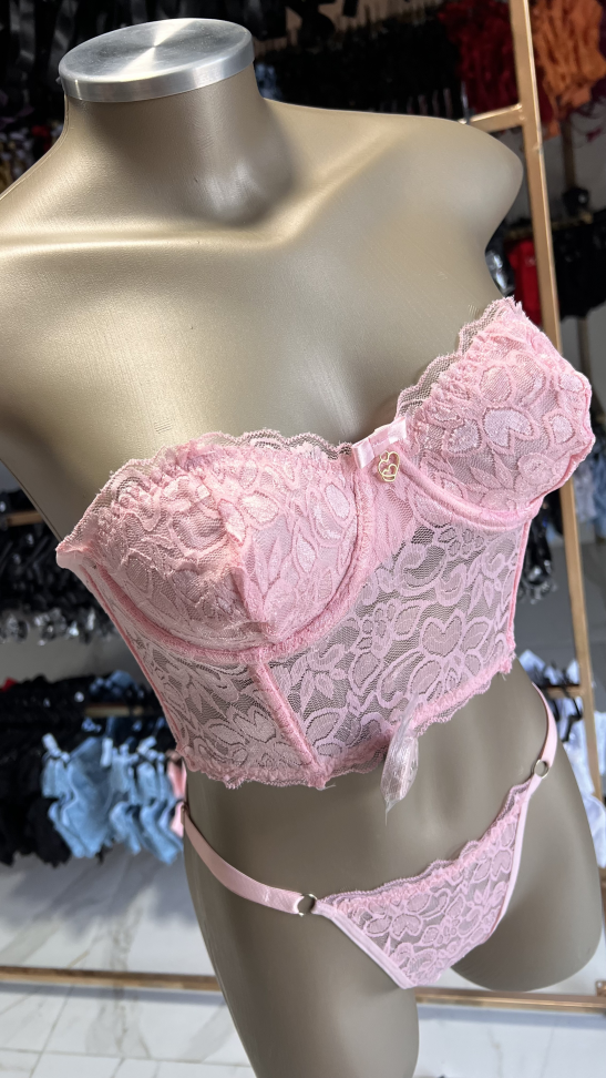 Corset Karly ROSA DELICATE - #2
