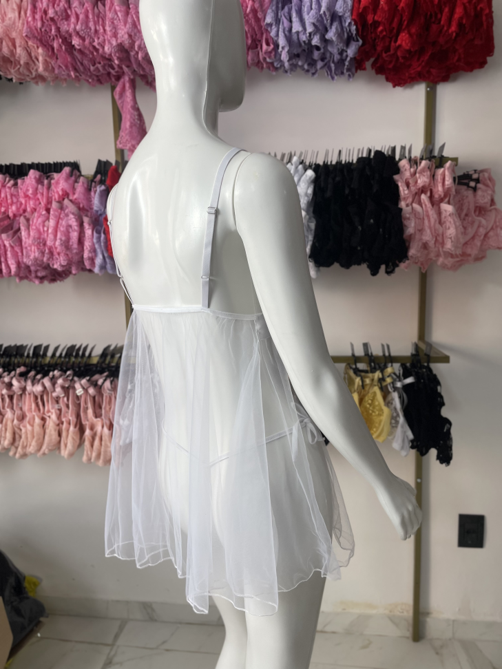 Camisola Crystal 2 peças BRANCO - #2