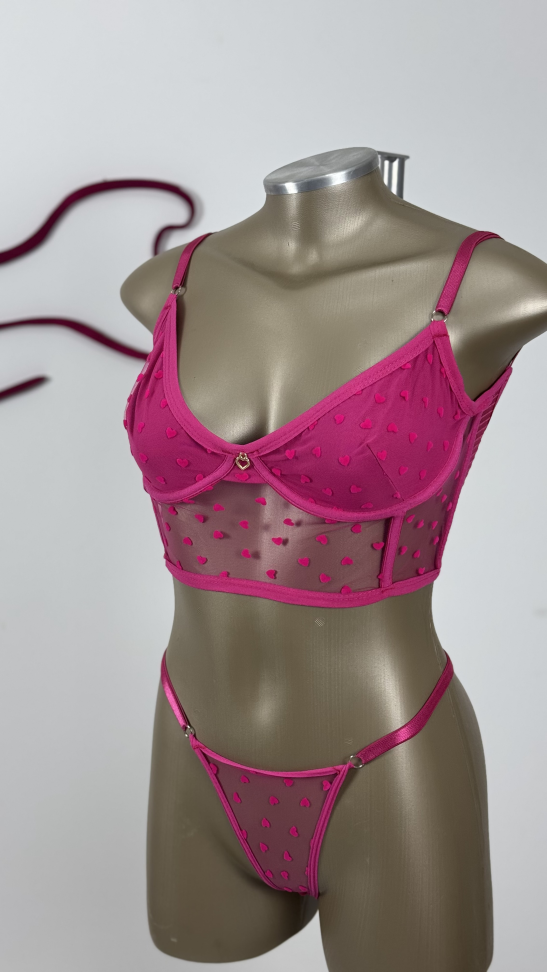Corset Layla PREMIUM coração PINK - #2