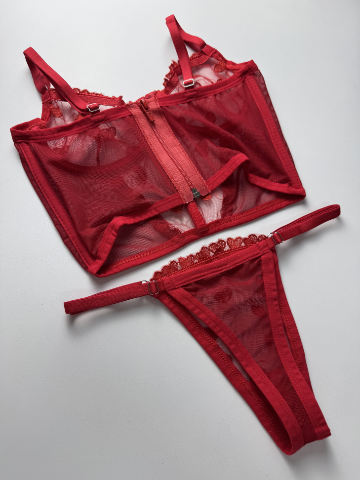 Corset Mary VERMELHO - #2