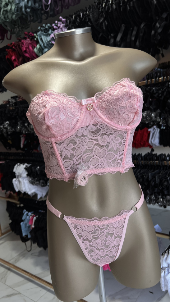 Corset Karly ROSA DELICATE - #3