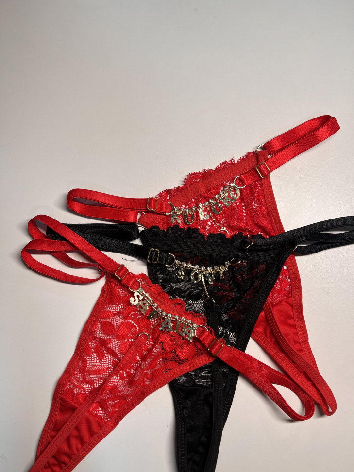 Calcinha frase luxo - #2