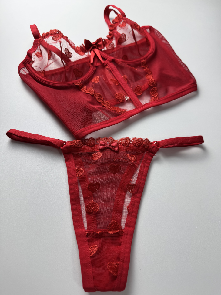 Corset Mary VERMELHO - #3