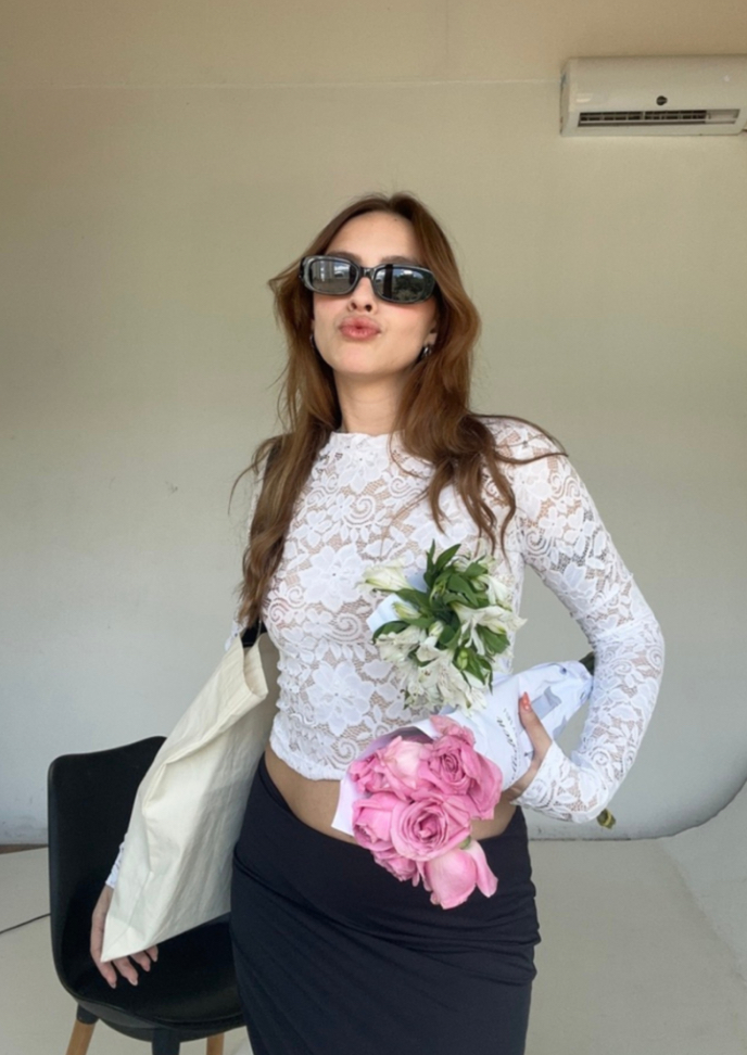 Cropped Rendado - #3