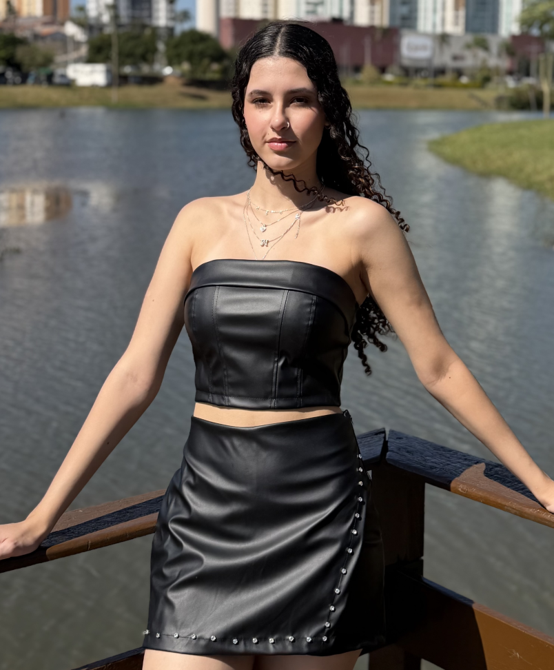Corset Couro