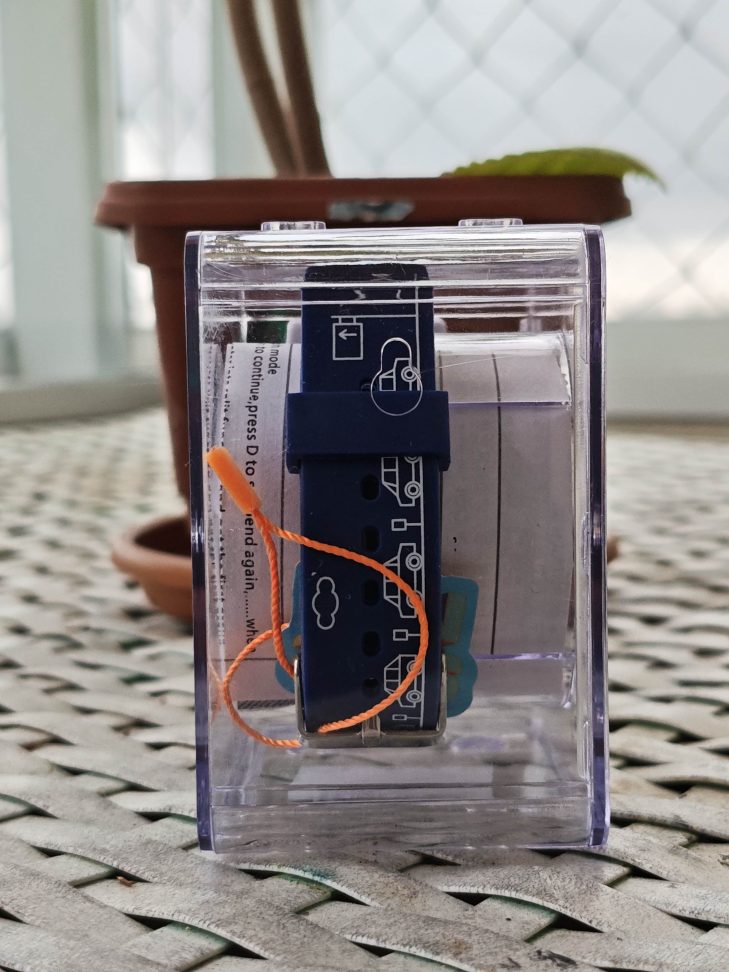 Relógio digital infantil SCMI (cores azul, cinza e branco). - #3