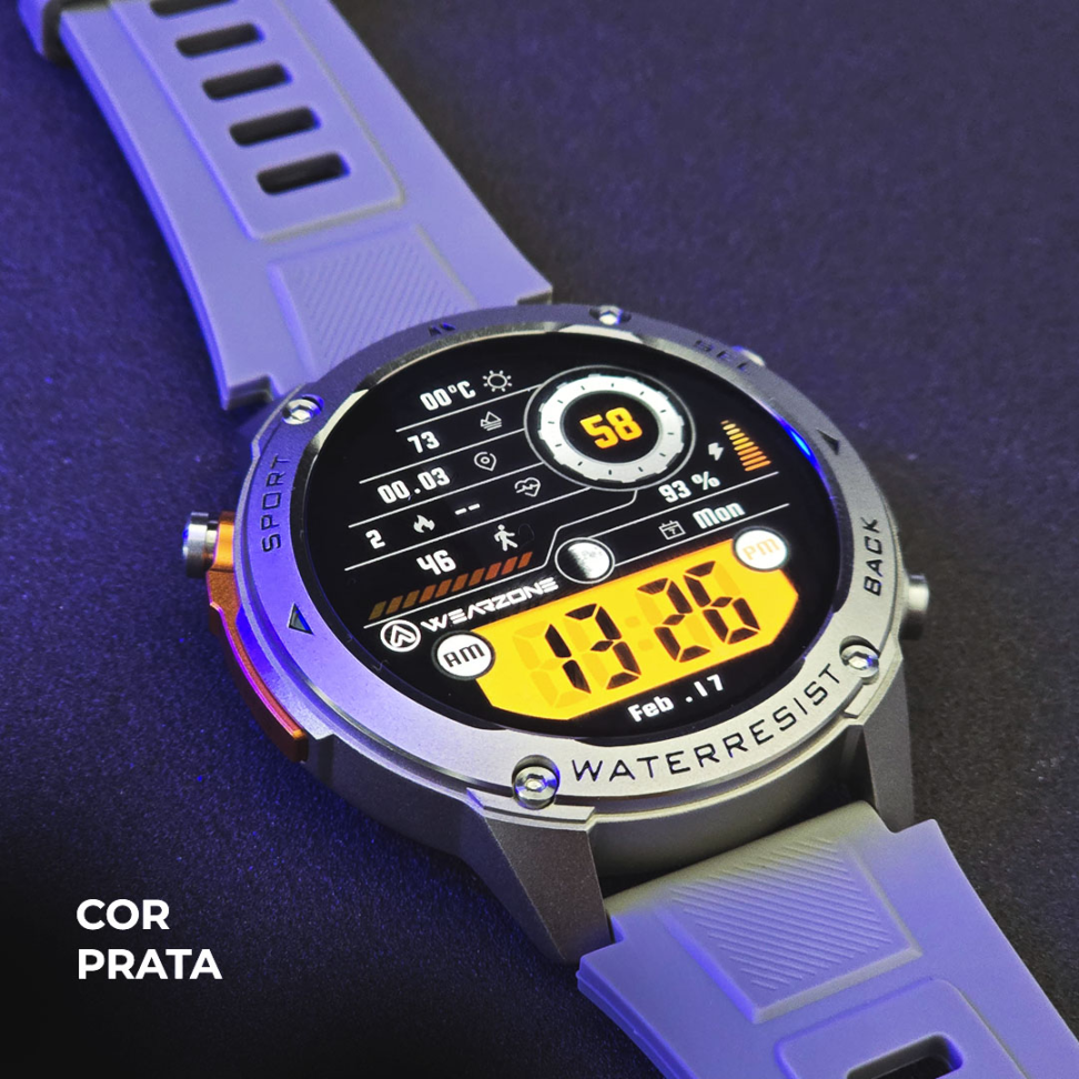 BRAVE WEARZONE - COR PRATA - #6