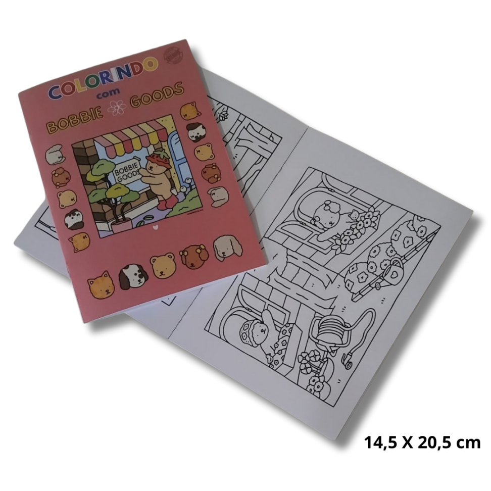 Revistinha para colorir - Bobbie Goods