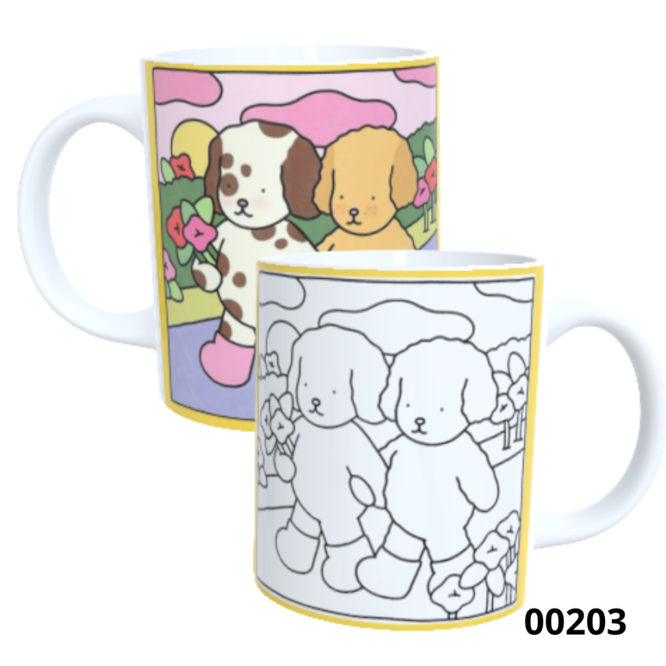 Caneca para colorir em polímero - Estilo Bobbie Goods - #3