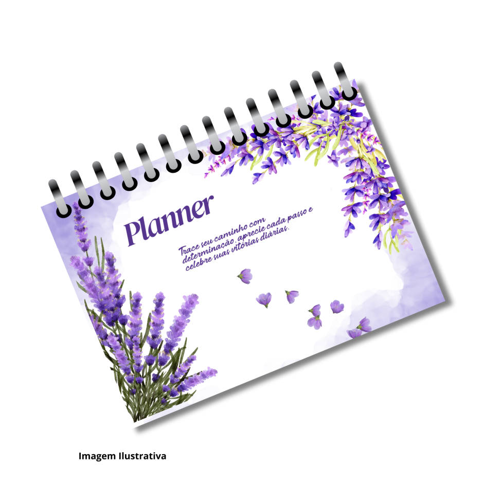 Planner Semanal A4 - Designer Floral (Personalizado)