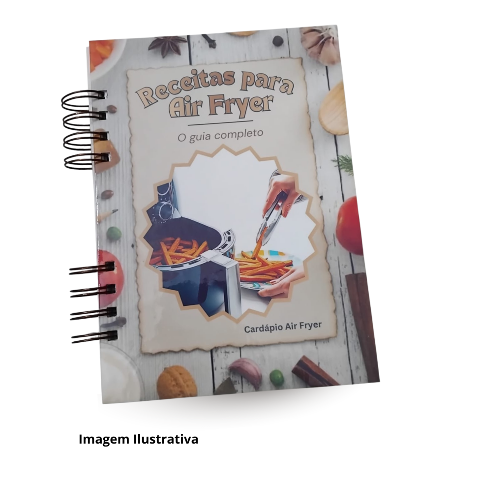 Livro de Receitas para Air Fryer (180 receitas)