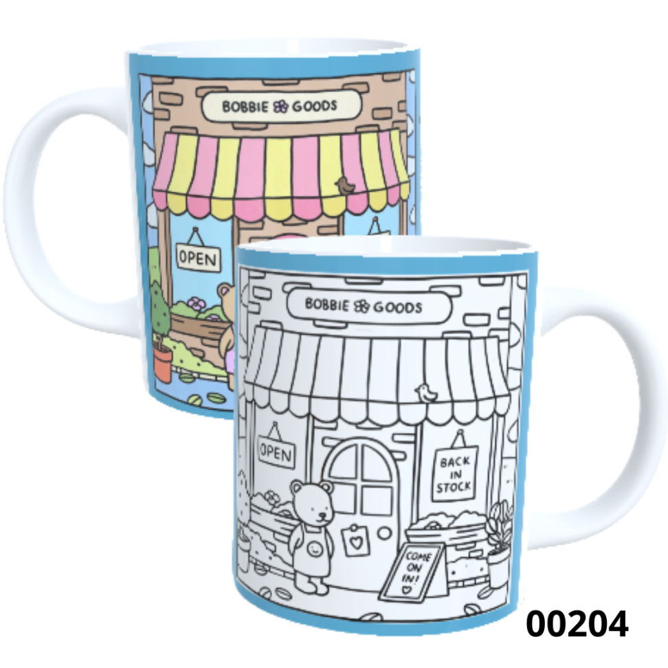 Caneca para colorir em polímero - Estilo Bobbie Goods - #4