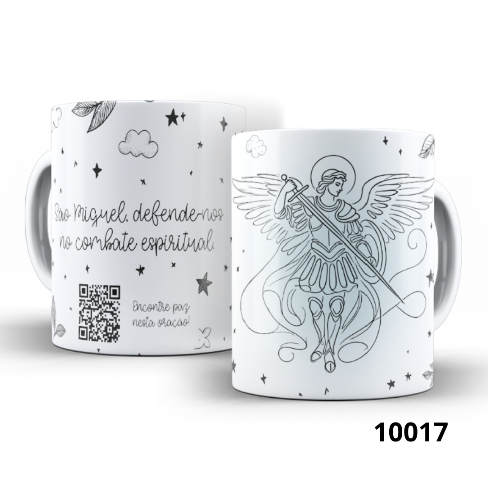 II - Caneca Orações - Católicas - QR Code para ouvir a oração - #7