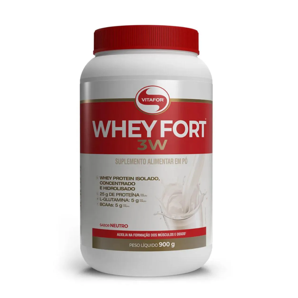 Whey Vitafor 3w - Sabor Neutro
