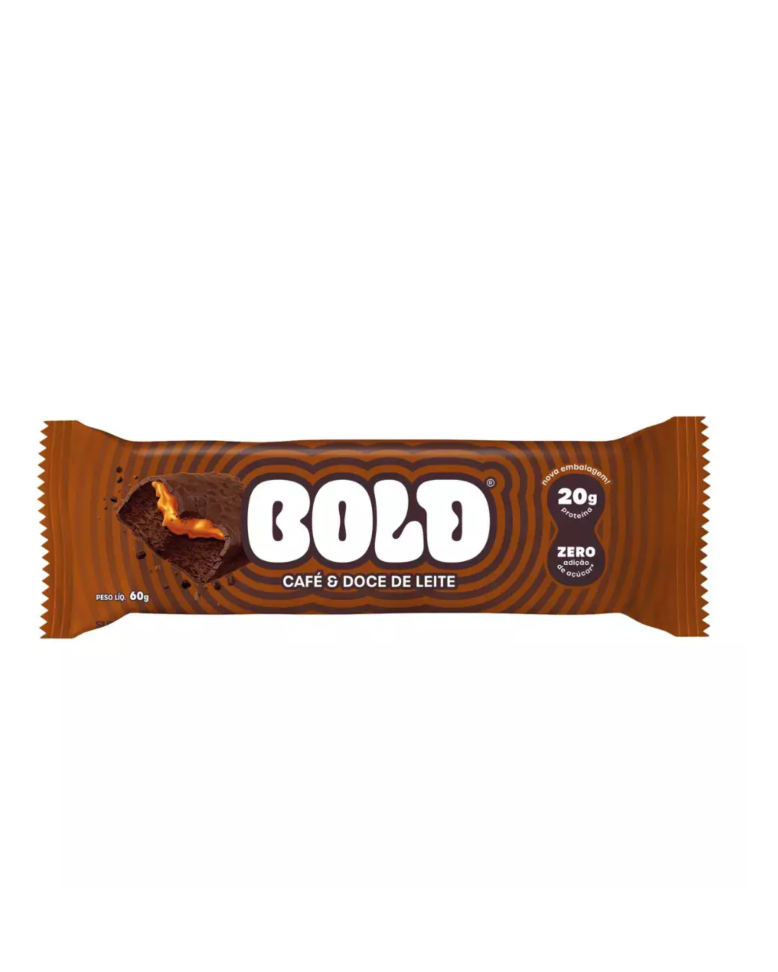 Barrinha de Proteína de Café & Doce de Leite - Bold