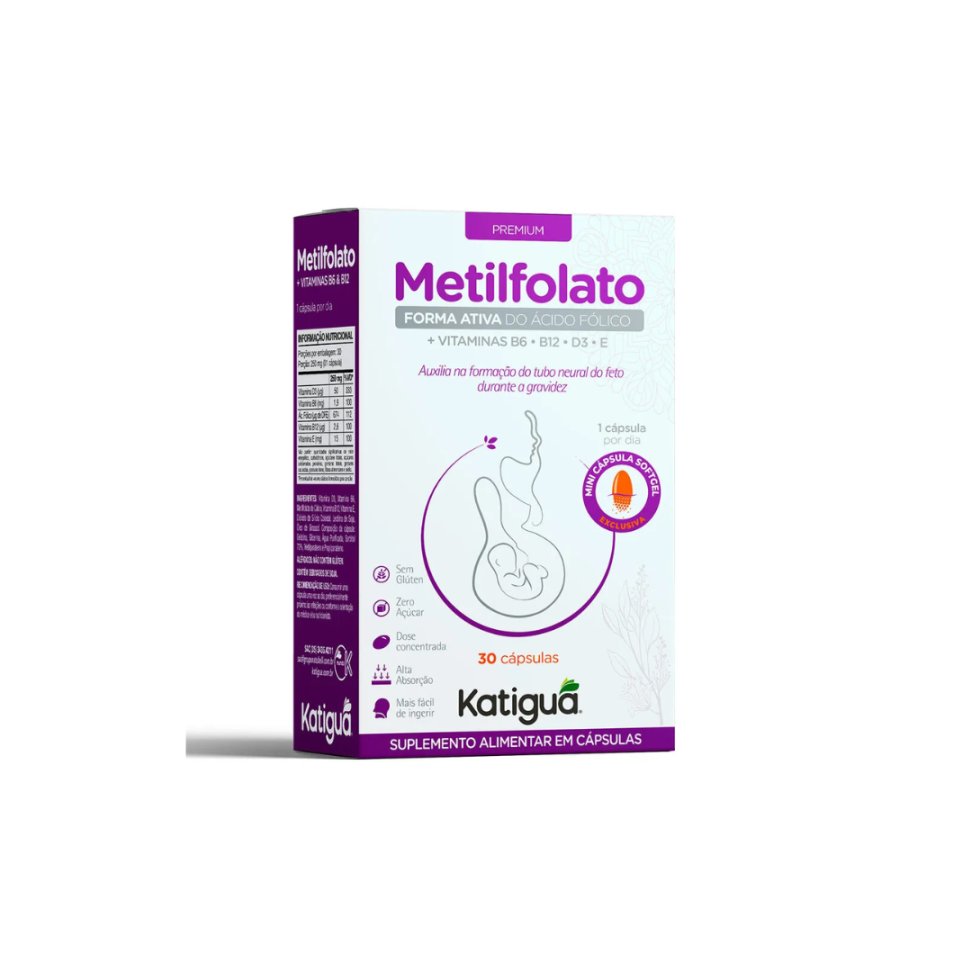 Meltilfolato + vitaminas - Katigua
