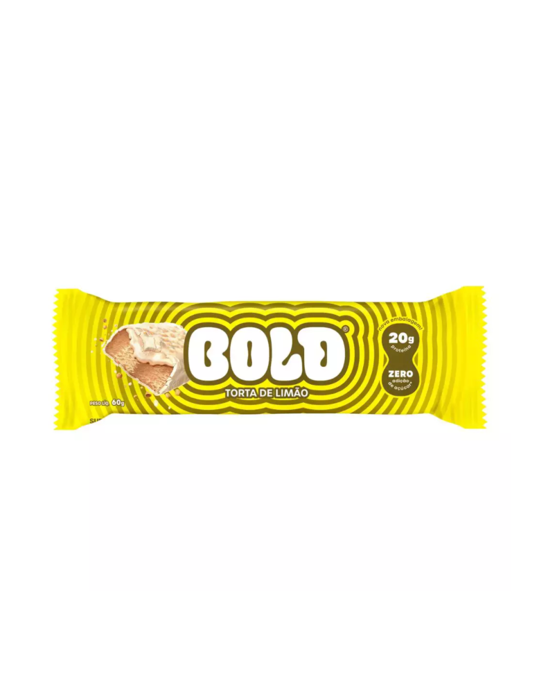 Barrinha de Proteína de Torta de Limão - Bold