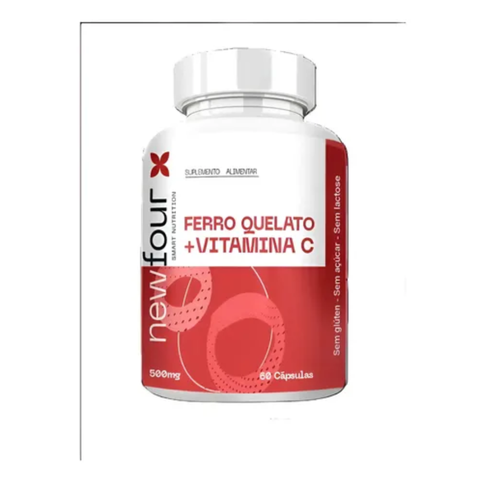 Ferro Quelato + Vitamina C - New Four