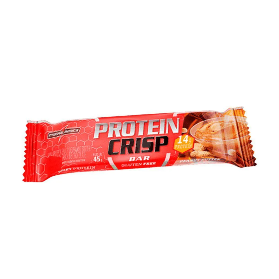 Barrinha de Proteína Crisp Bar Peaut Butter - Integral Medica