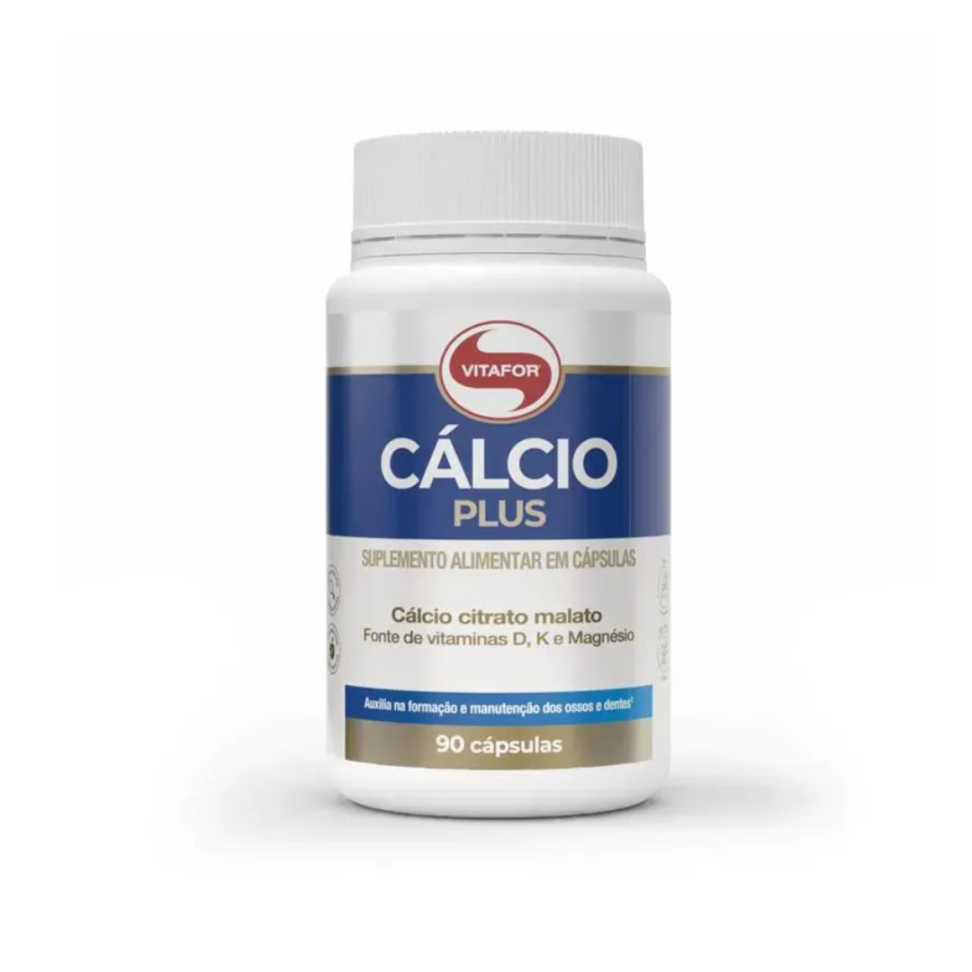 Cálcio Plus Vitafor - 60 caps