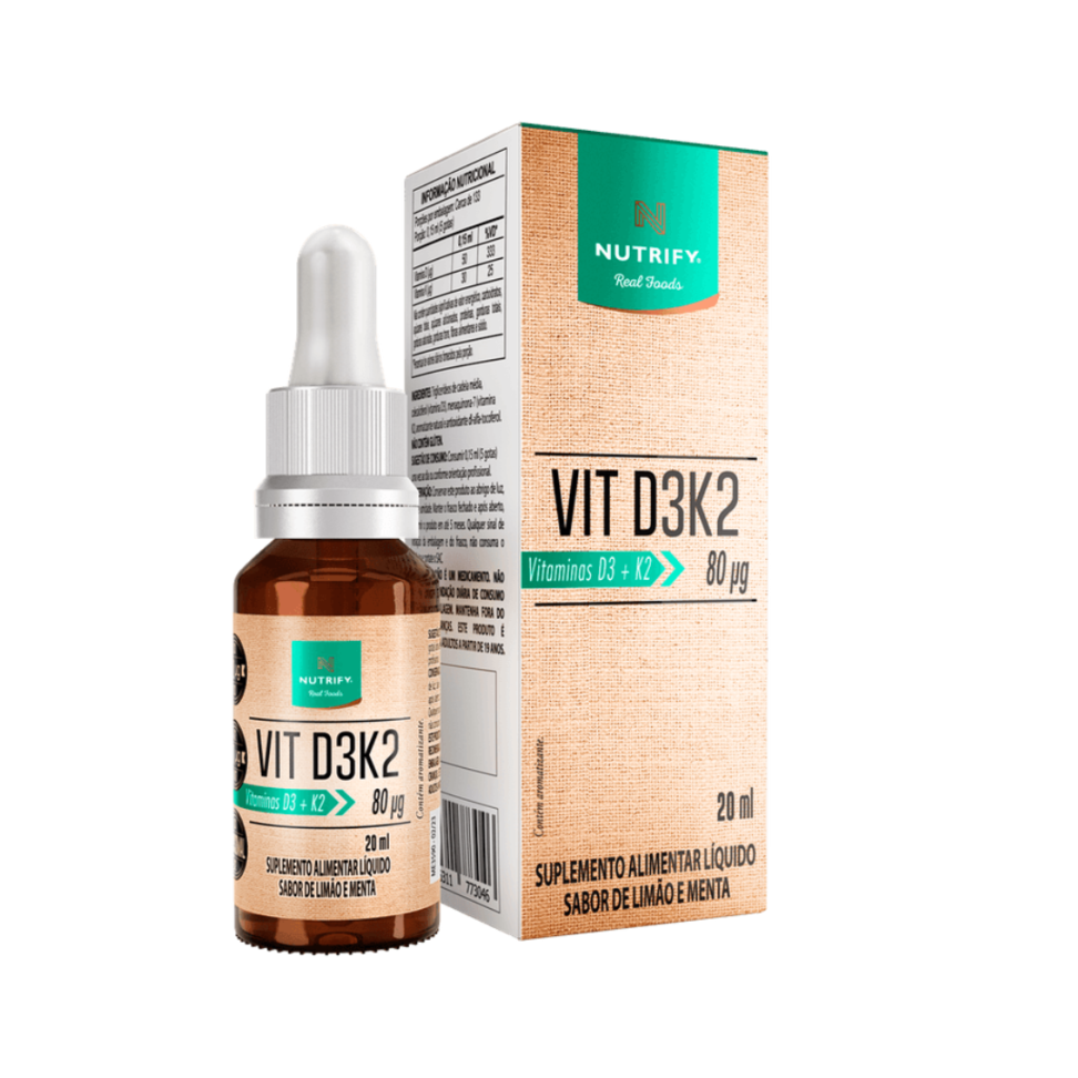 Vita D3 + K2 Liquida - Nutrify