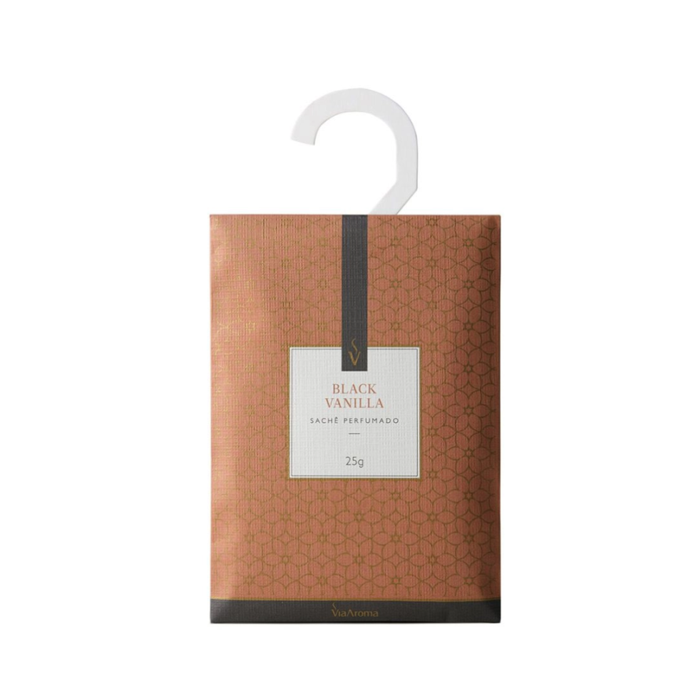 Sachê Aromatizador de Black Vanilla - Via Aroma