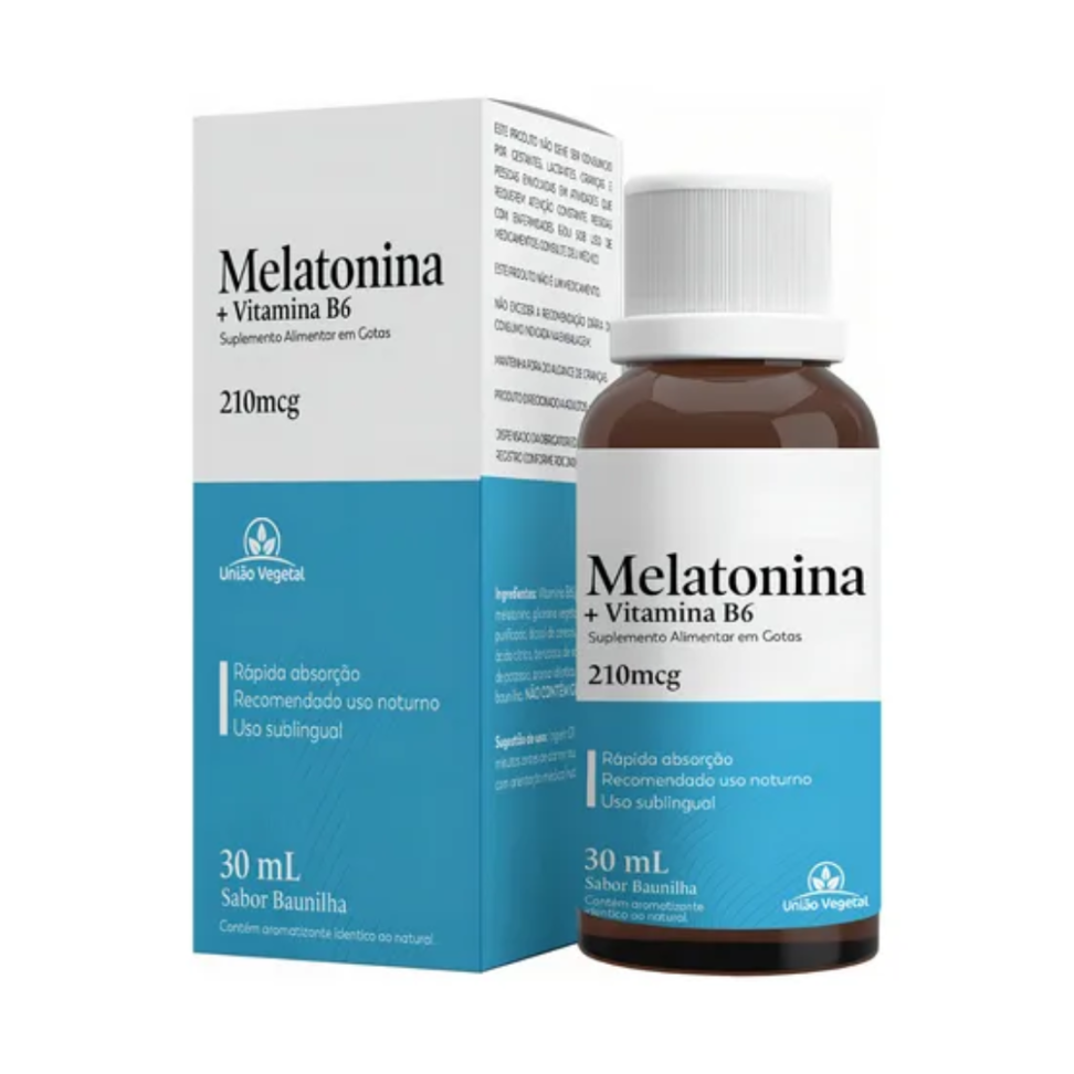 Melatonina em Gotas - União Vegetal
