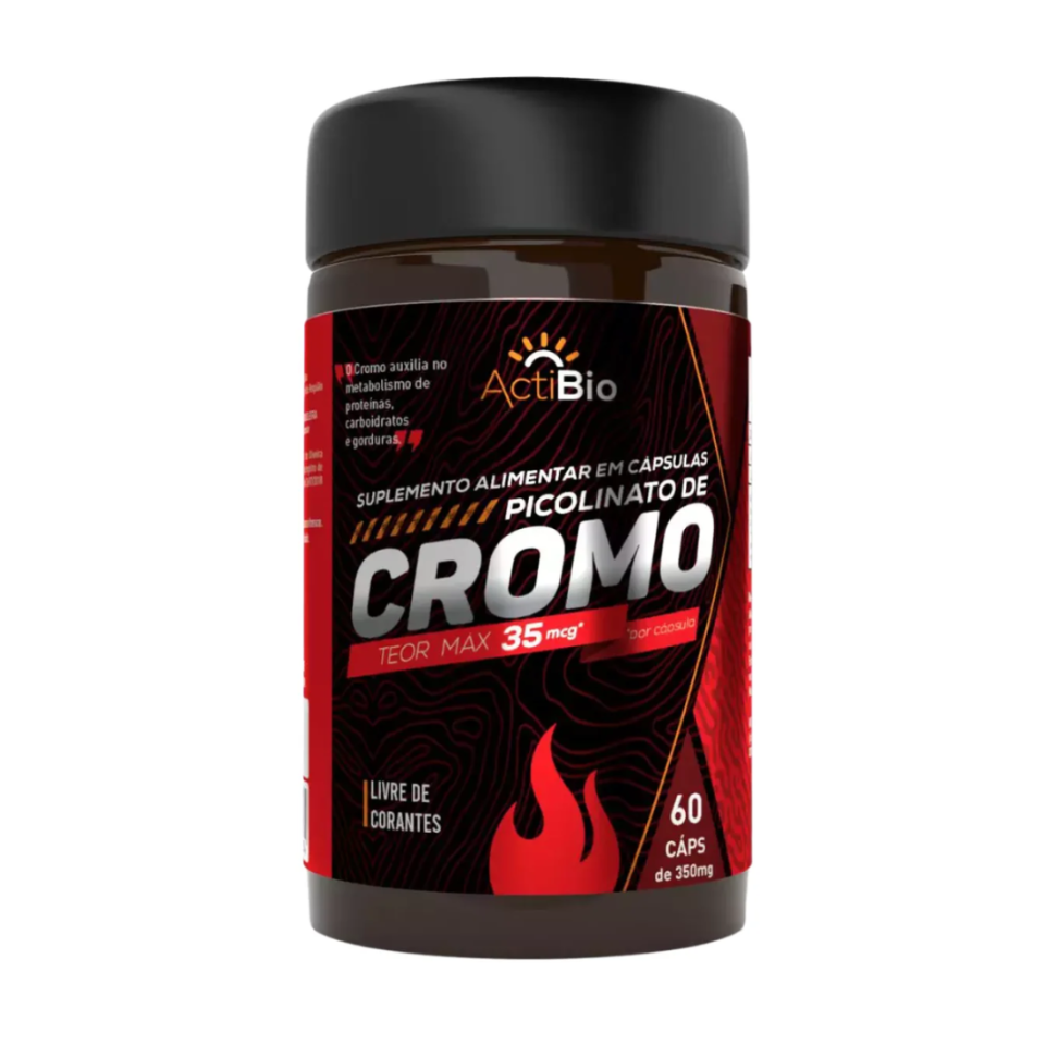 Picolinato de Cromo - Monster body - 60 capsulas