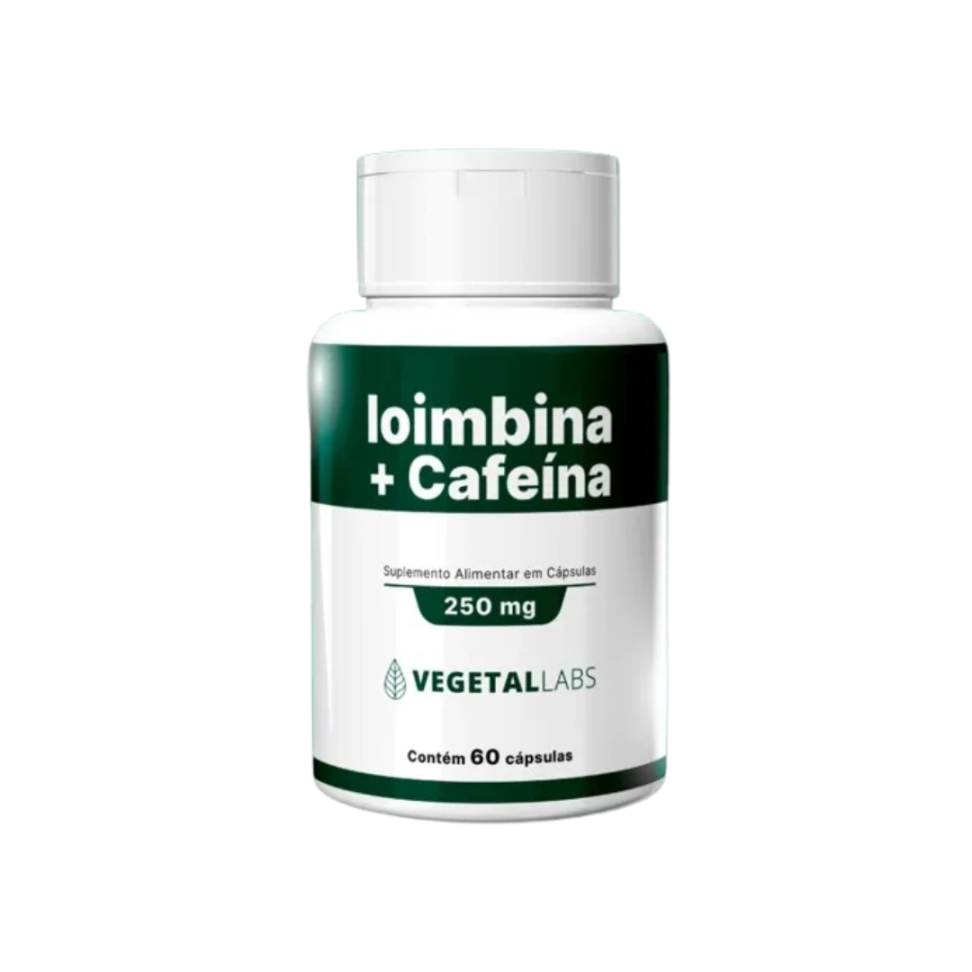 Ioimbina + Cafeína - 60 caps Vegetal Labs