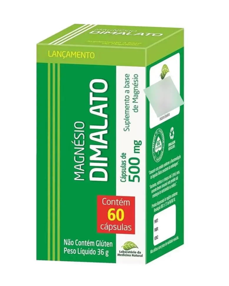 Magnésio Dimalato - Medinal