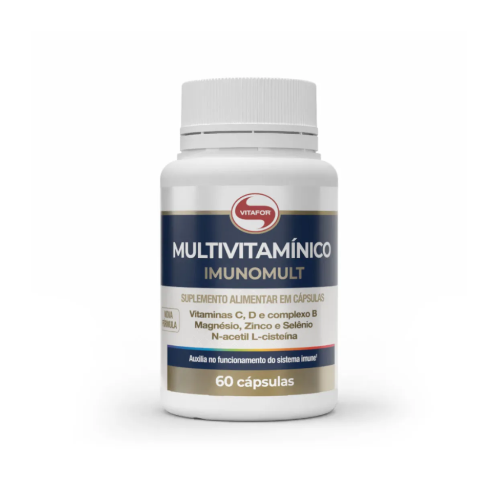 Multivitamínico Imunomult Vitafor - 60 caps