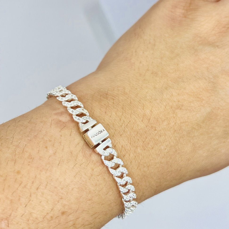 Pulseira Riviera Grummet Cravejado Inspiração - #2