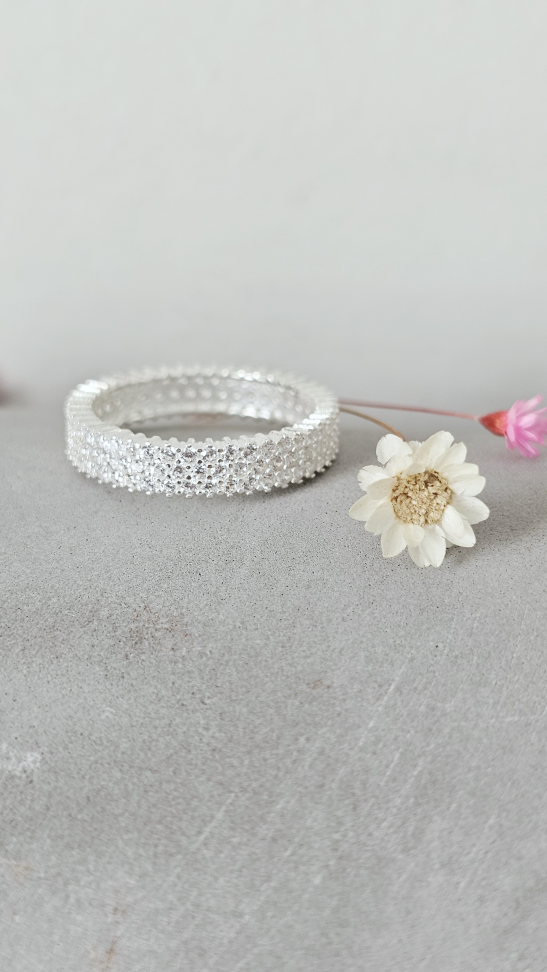 Anel 3 fileiras cravejadas - #1