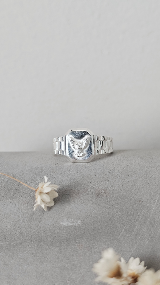 Anel Divino Espírito Santo elo relogio - #1