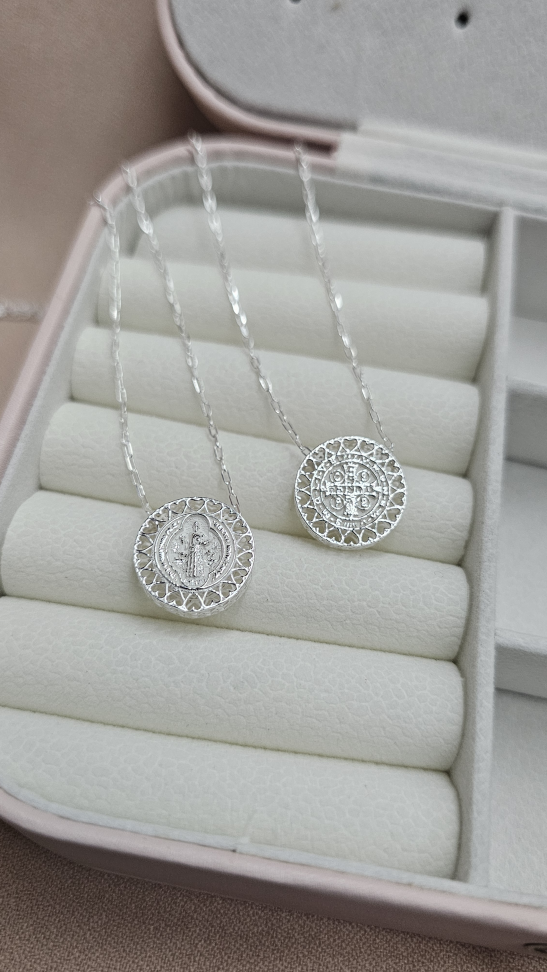 Escapulário São Bento Trama coração - #2