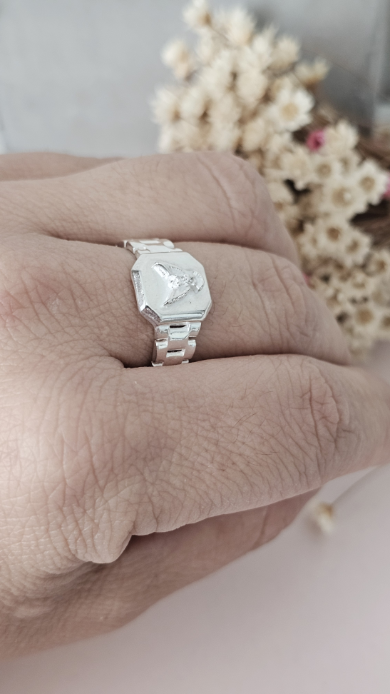 Anel Divino Espírito Santo elo relogio - #1