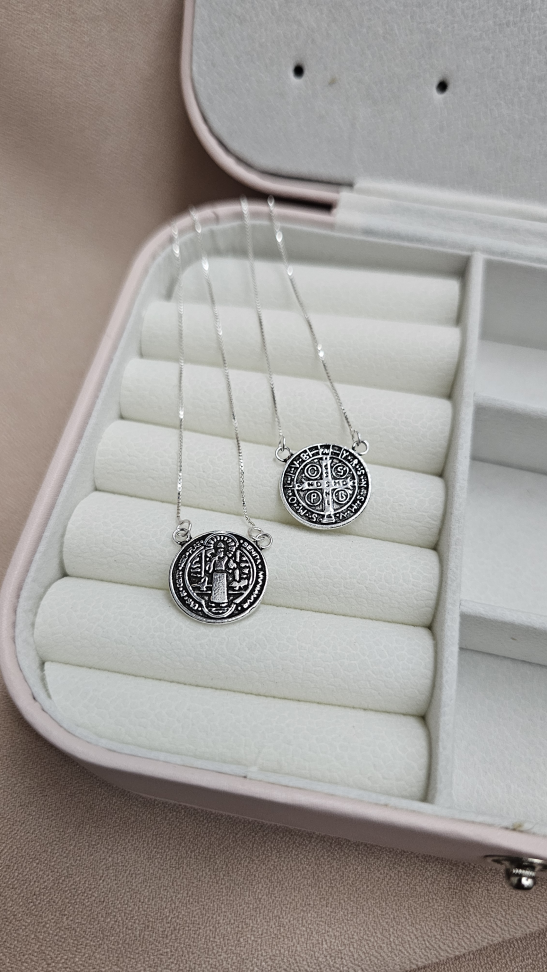 Escapulário São Bento Envelhecido - #1