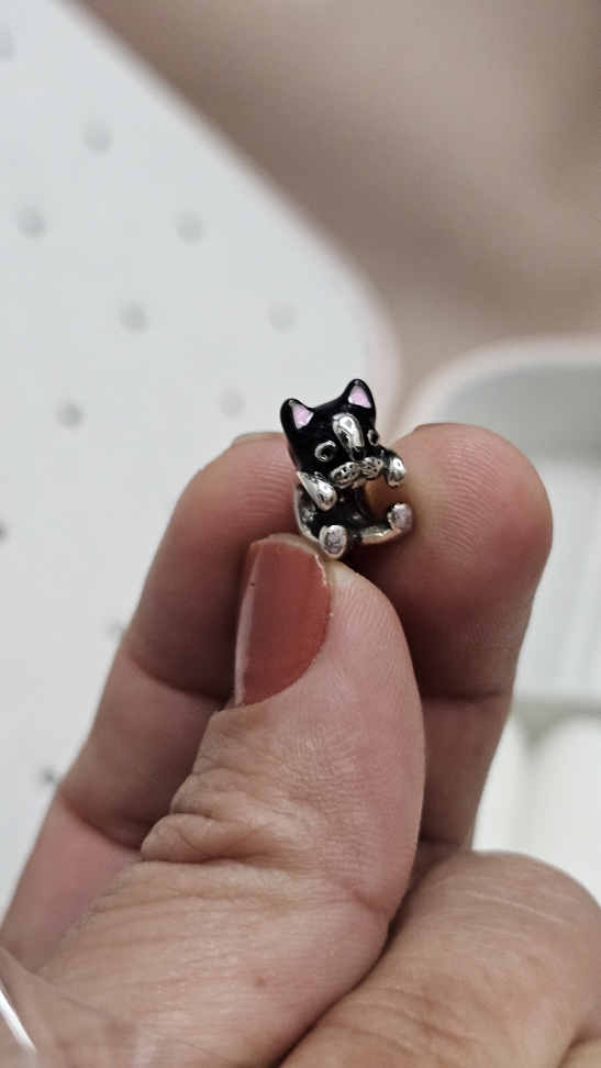 Berloque separador Dog resinado - #2