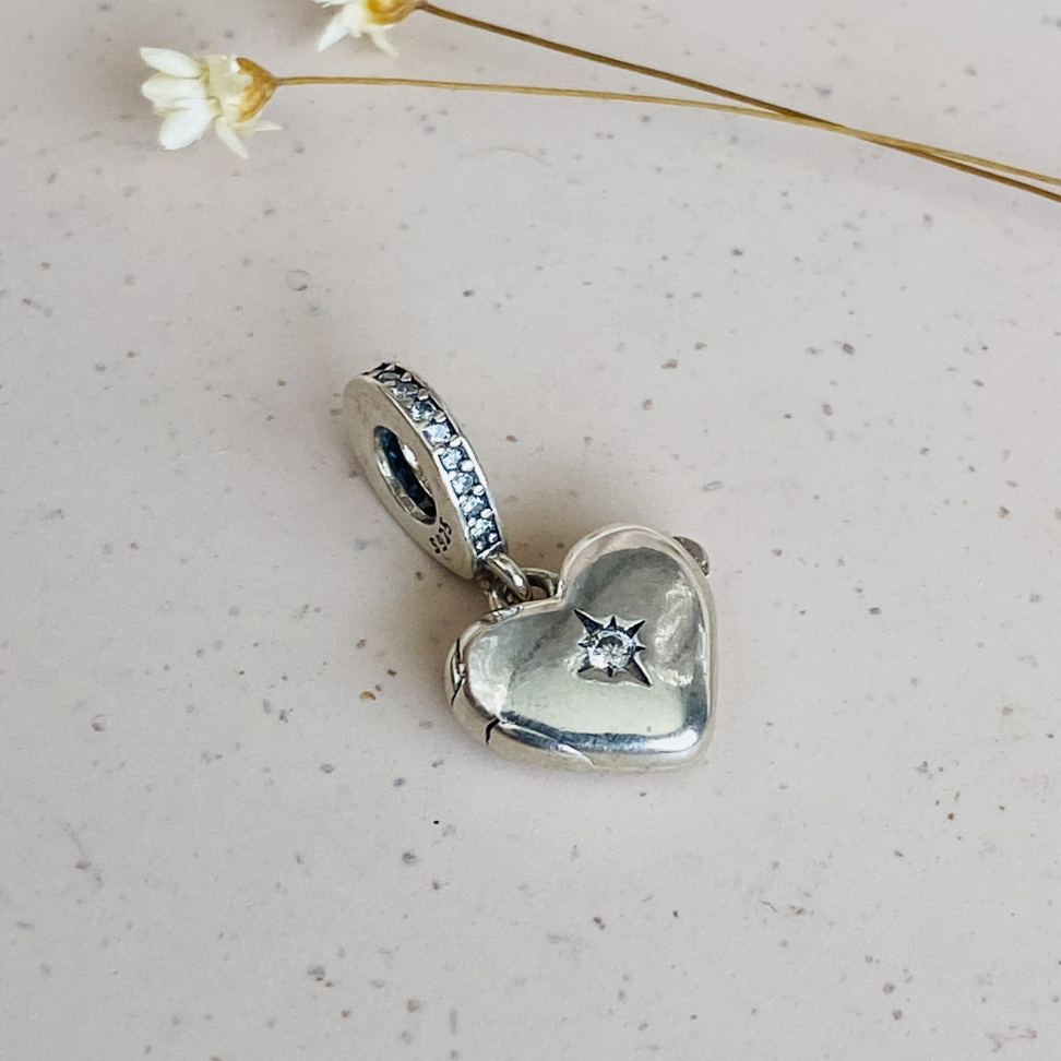 Berloque Relicario Always be in my heart - #3