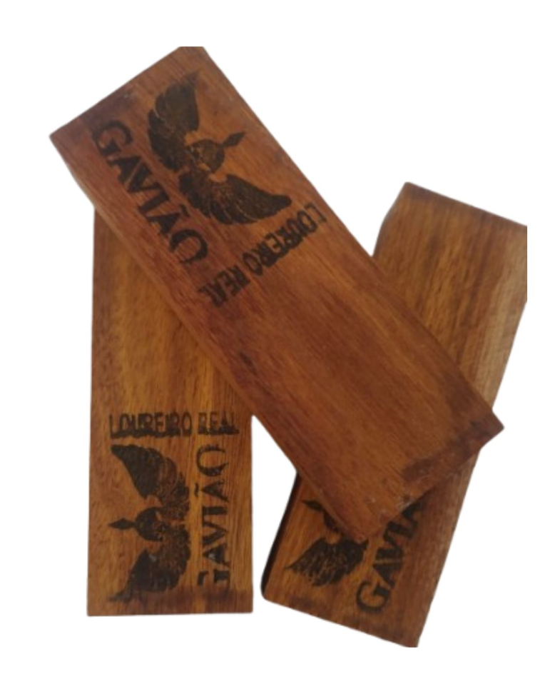 BLOCO MADEIRA GAVIÃO.  LOUREIRO REAL 14X5X3