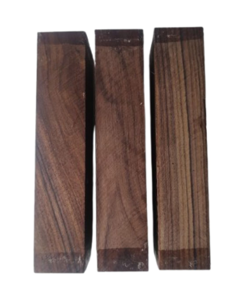 BLOCO MADEIRA GAVIÃO.  PAU-FERRO NEGRO 14X5X3
