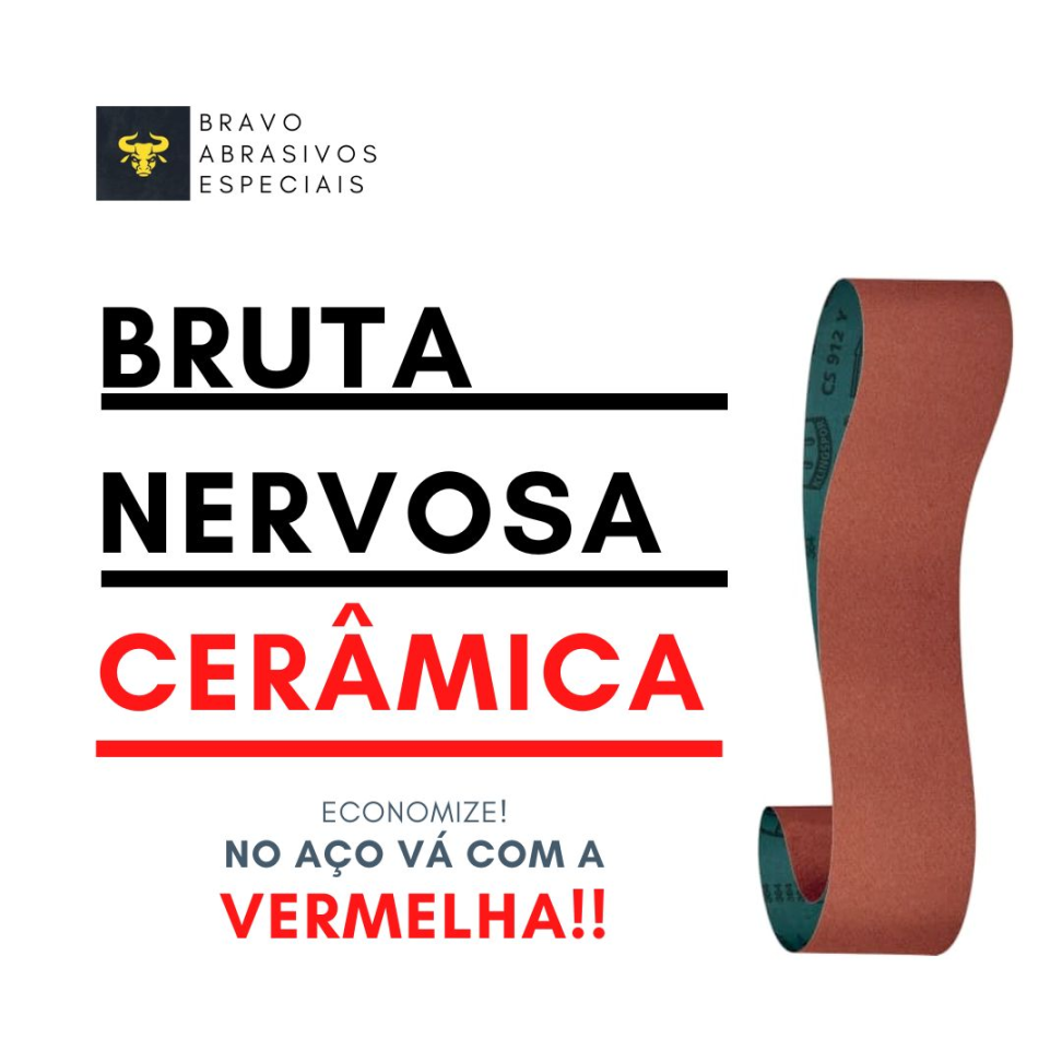 CINTA GRÃO CERÂMICO KLINGSPOR