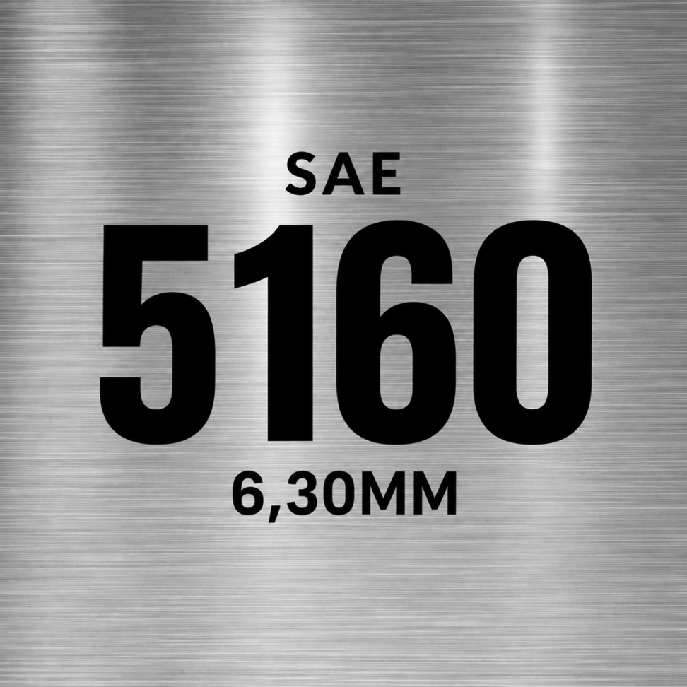 AÇO 5160 1000X100X6,3mm