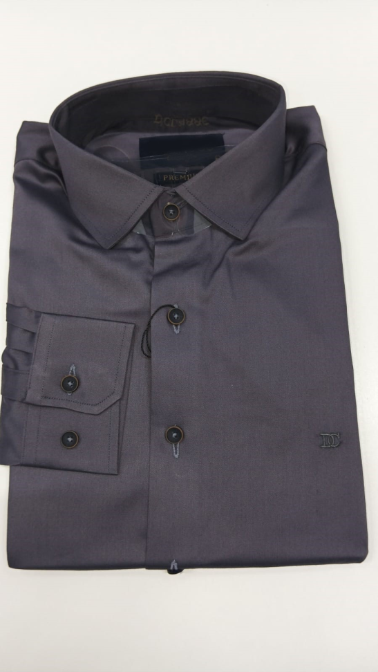 Camisa Acetinada Fibra de Bambu Manga Longa - #8