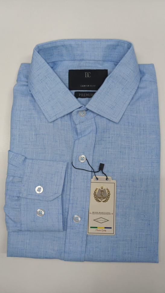 Camisa Premium Slim Manga Longa - #9