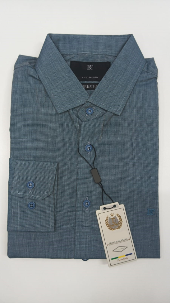Camisa Premium Slim Manga Longa - #8