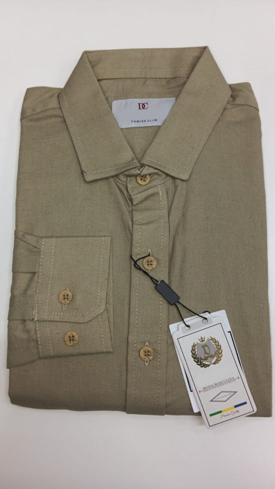 Camisa Premium Slim Manga Longa - #18