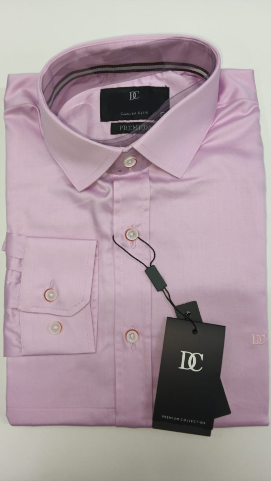 Camisa Acetinada  Manga Longa - #6