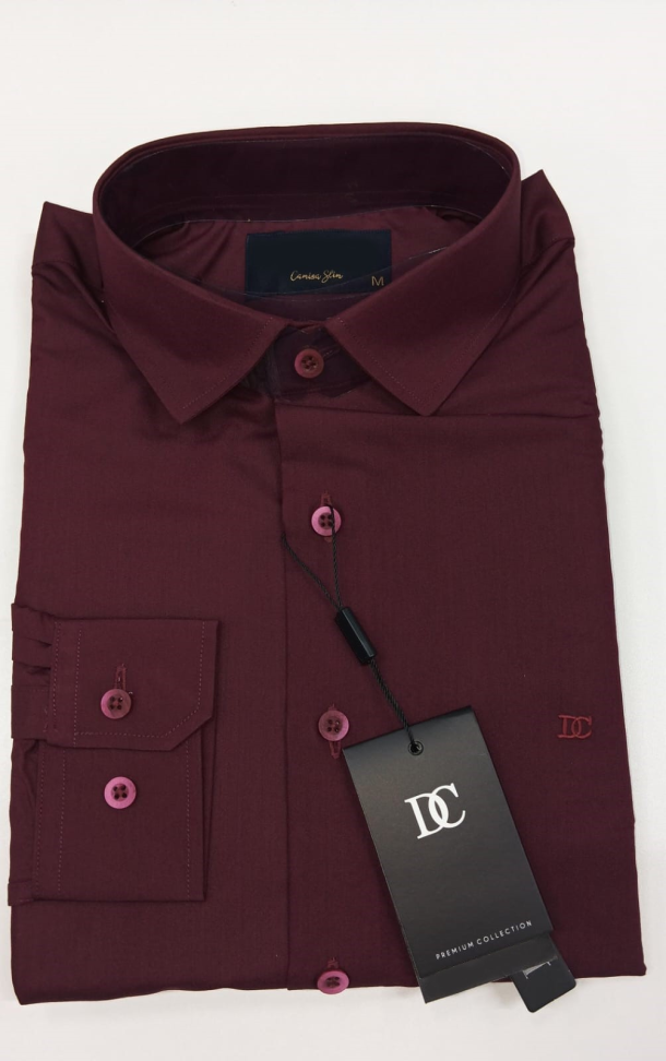 Camisa Acetinada  Manga Longa - #2