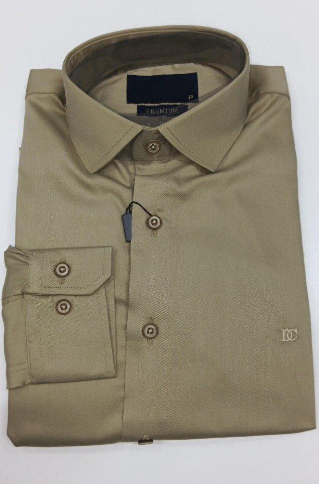 Camisa Acetinada Fibra de Bambu Manga Longa - #9